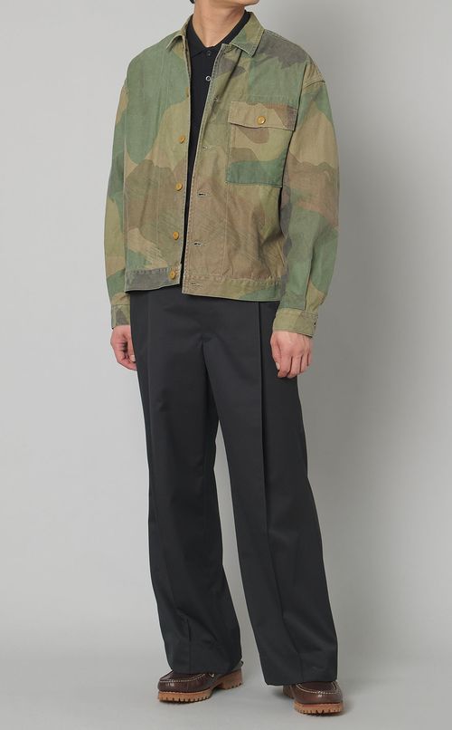 カモフラフレンチワークジャケット