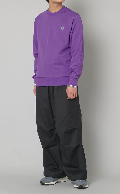 クルーネックスウェットシャツ