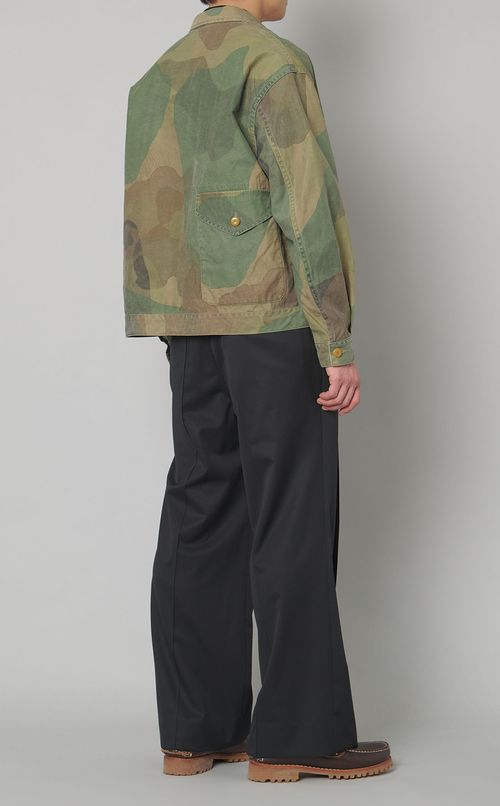 カモフラフレンチワークジャケット