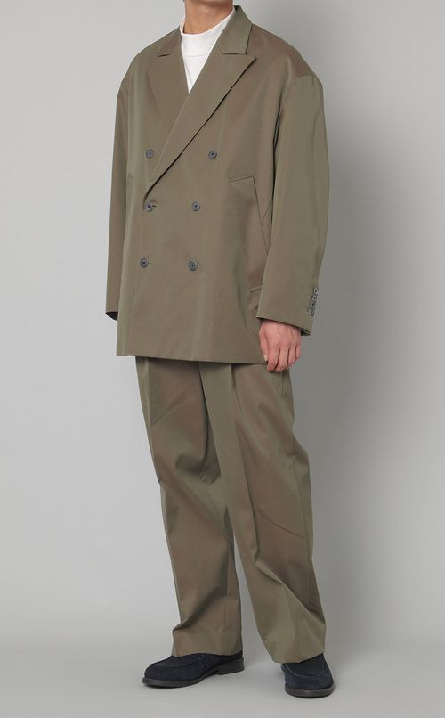 コットンギャバワンタックパンツ