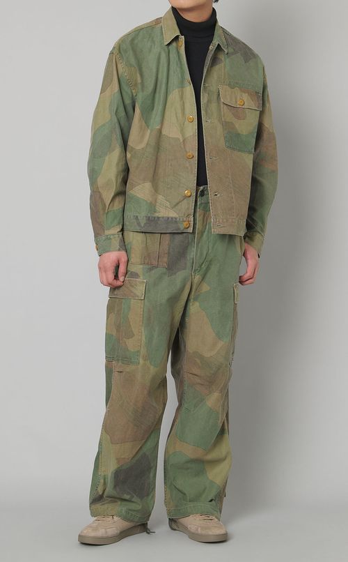 カモフラフレンチワークジャケット