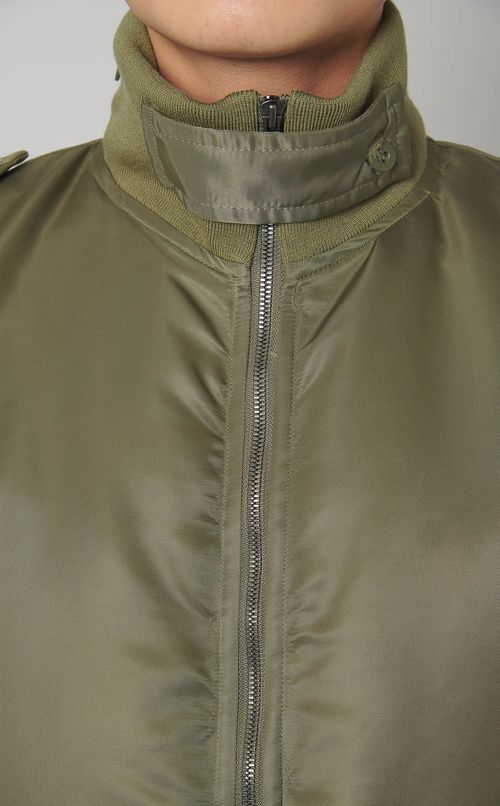 スタンドカラーMA-1ジャケット