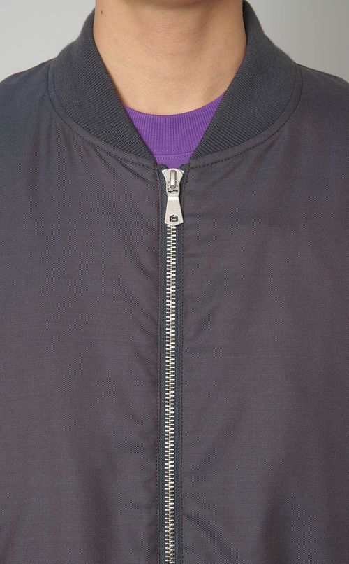 シャンブレーウールMA-1