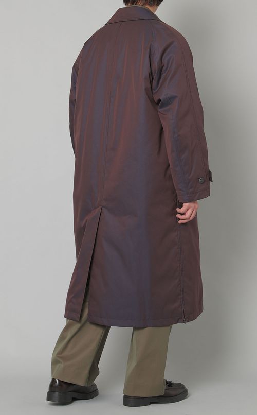 コットンギャバステンカラーコート