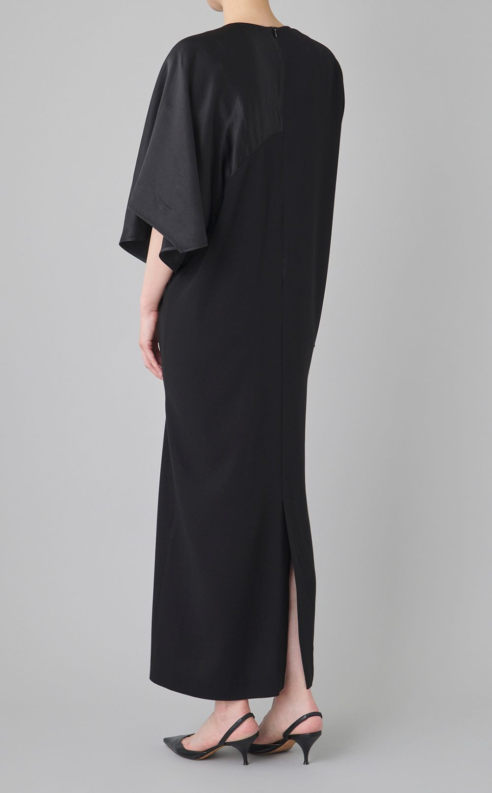 アシンメトリー切替ワンピース