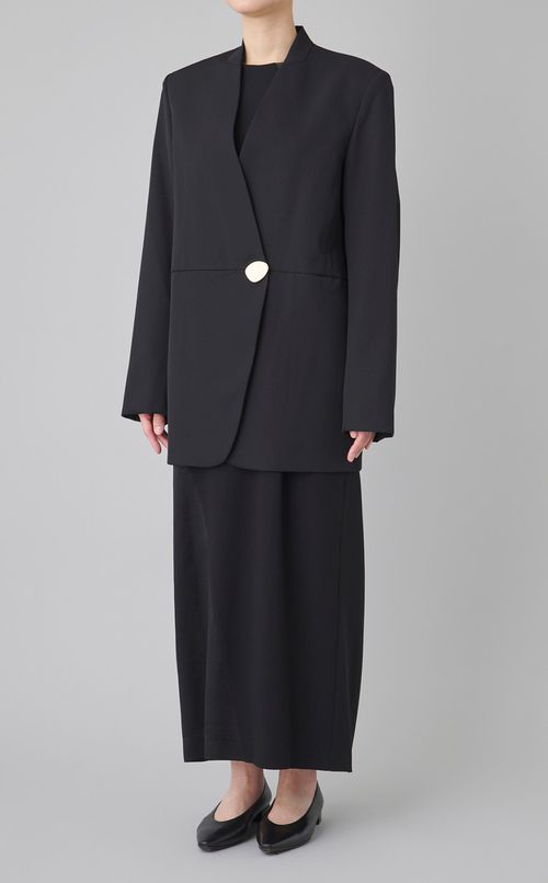 HARUノーカラージャケット