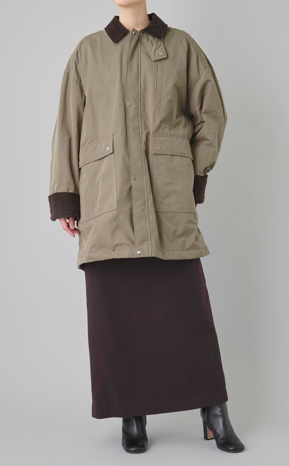 コンビネックミドルブルゾン