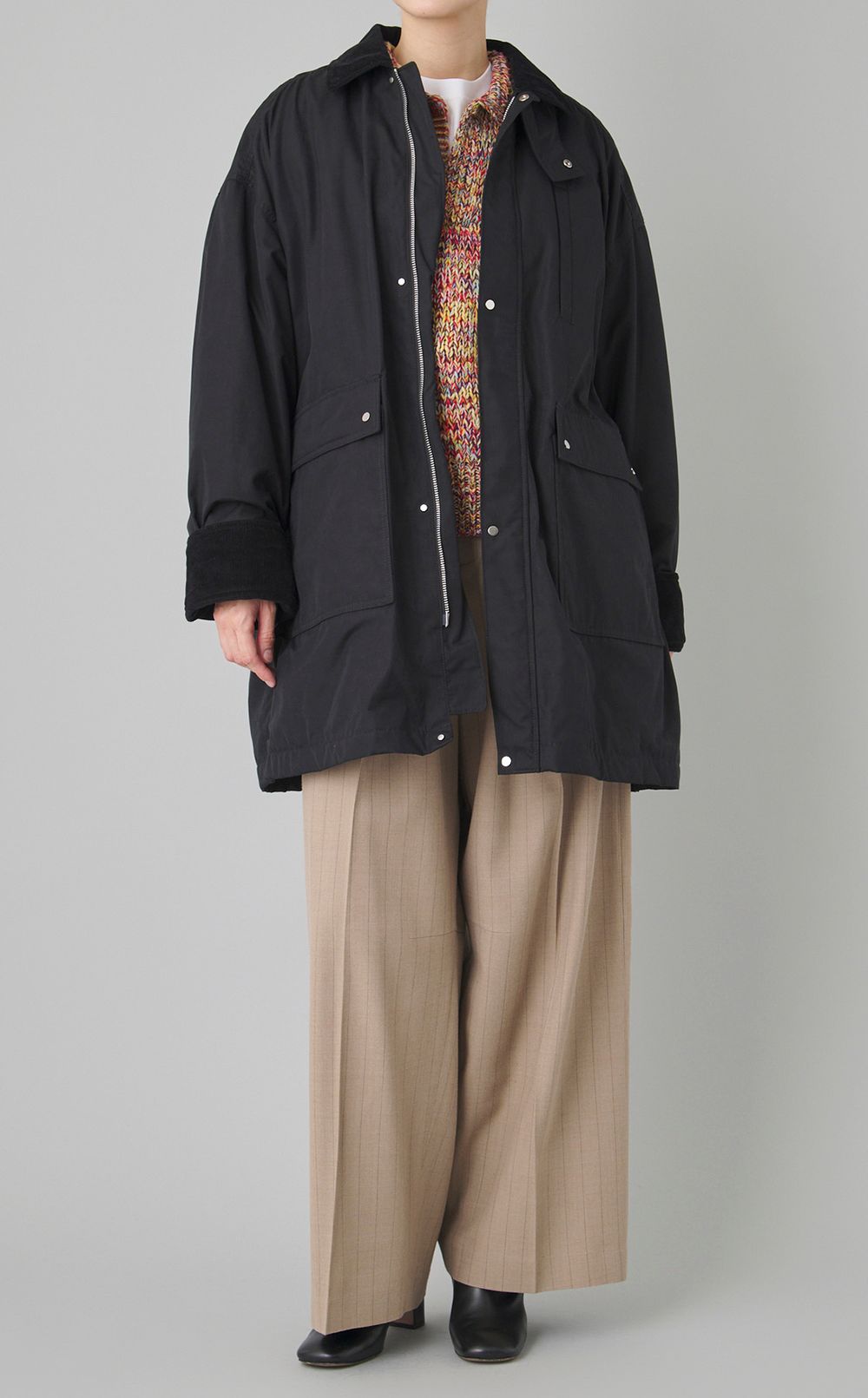 コンビネックミドルブルゾン