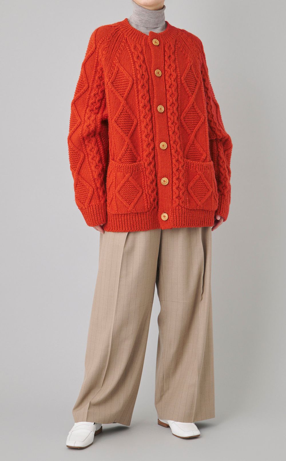 【別注】アランニットカーディガン