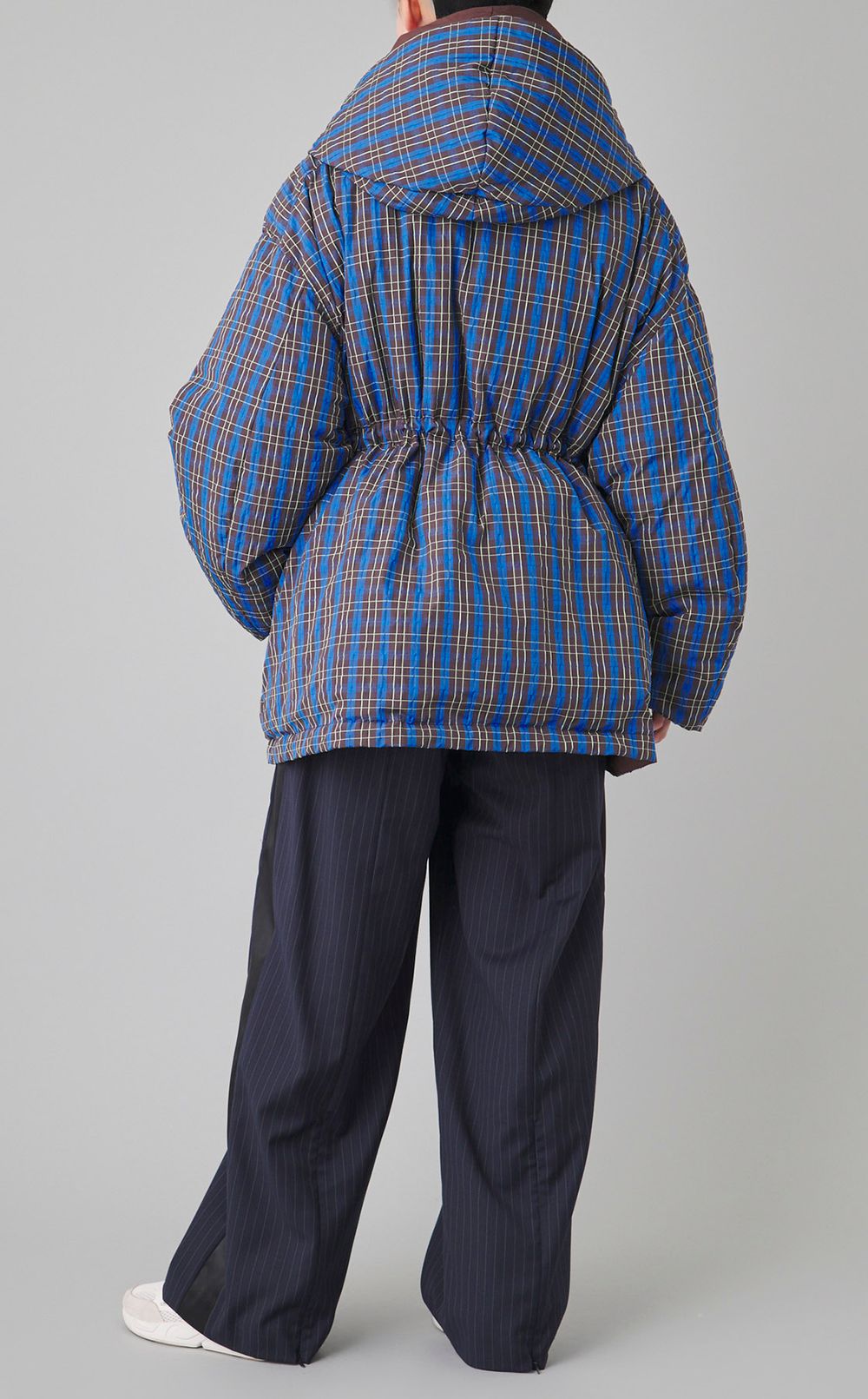 フーディリバーシブルダウンブルゾン