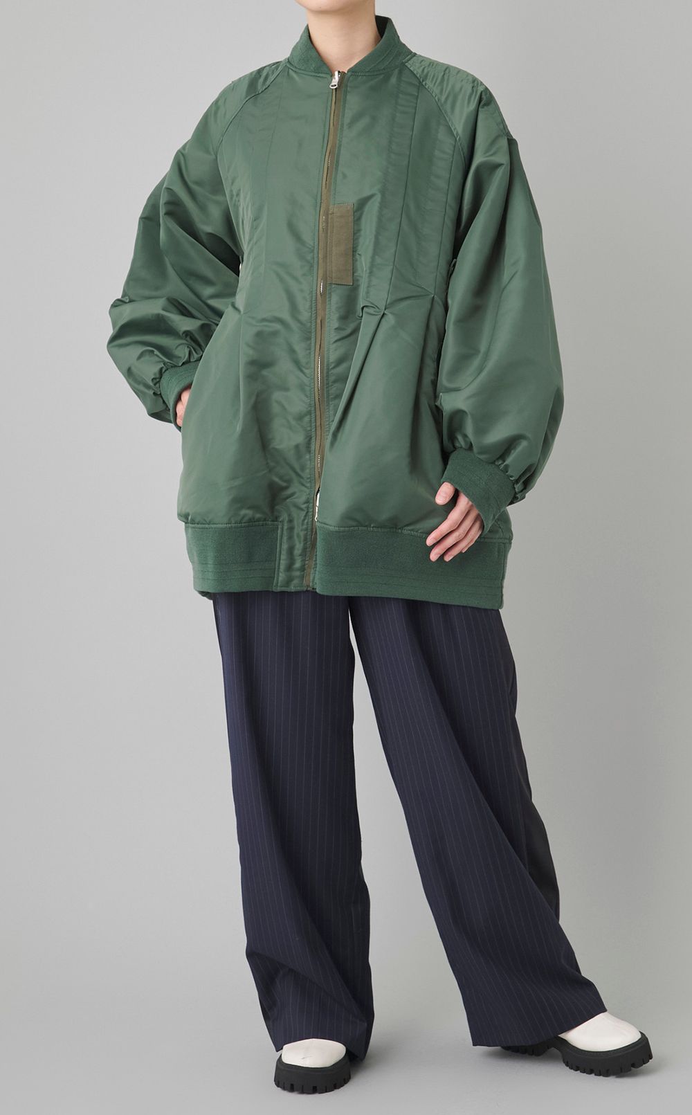 リバーシブルオーバーサイズMA-1