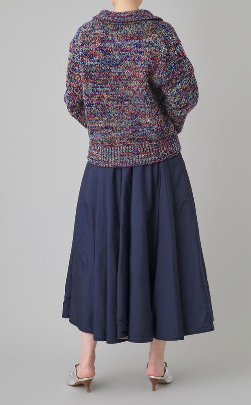 カラーミックススキッパープルオーバー