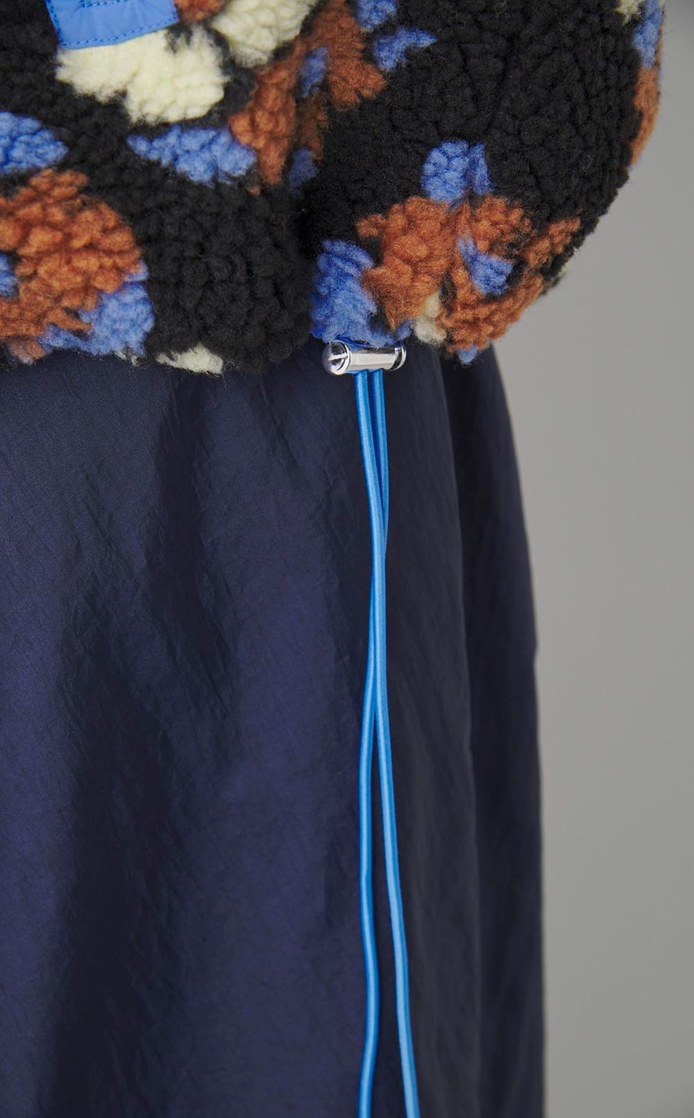 フラワーパターンボアブルゾン