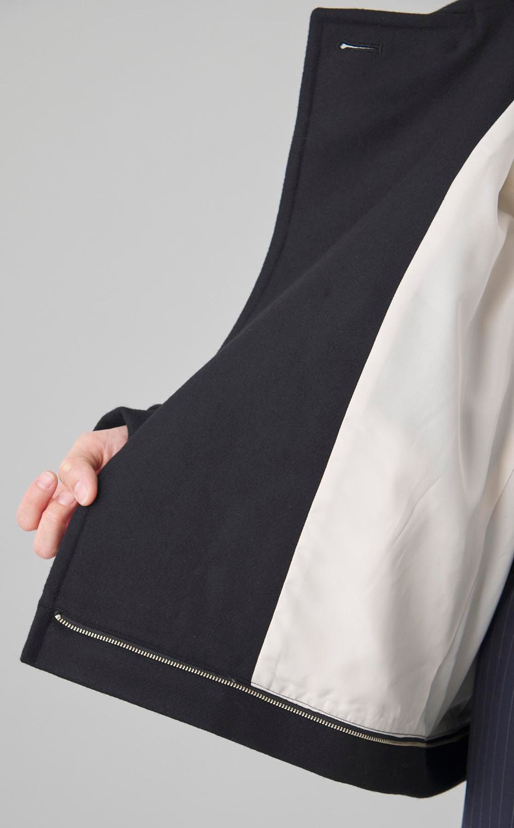 2wayスタンドカラーコート