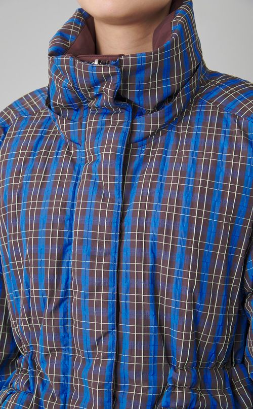 フーディリバーシブルダウンブルゾン