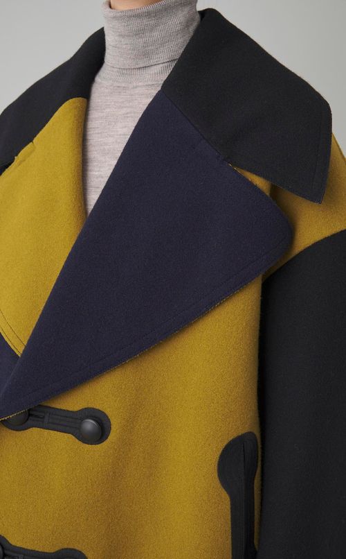 クレイジーパターンPコート