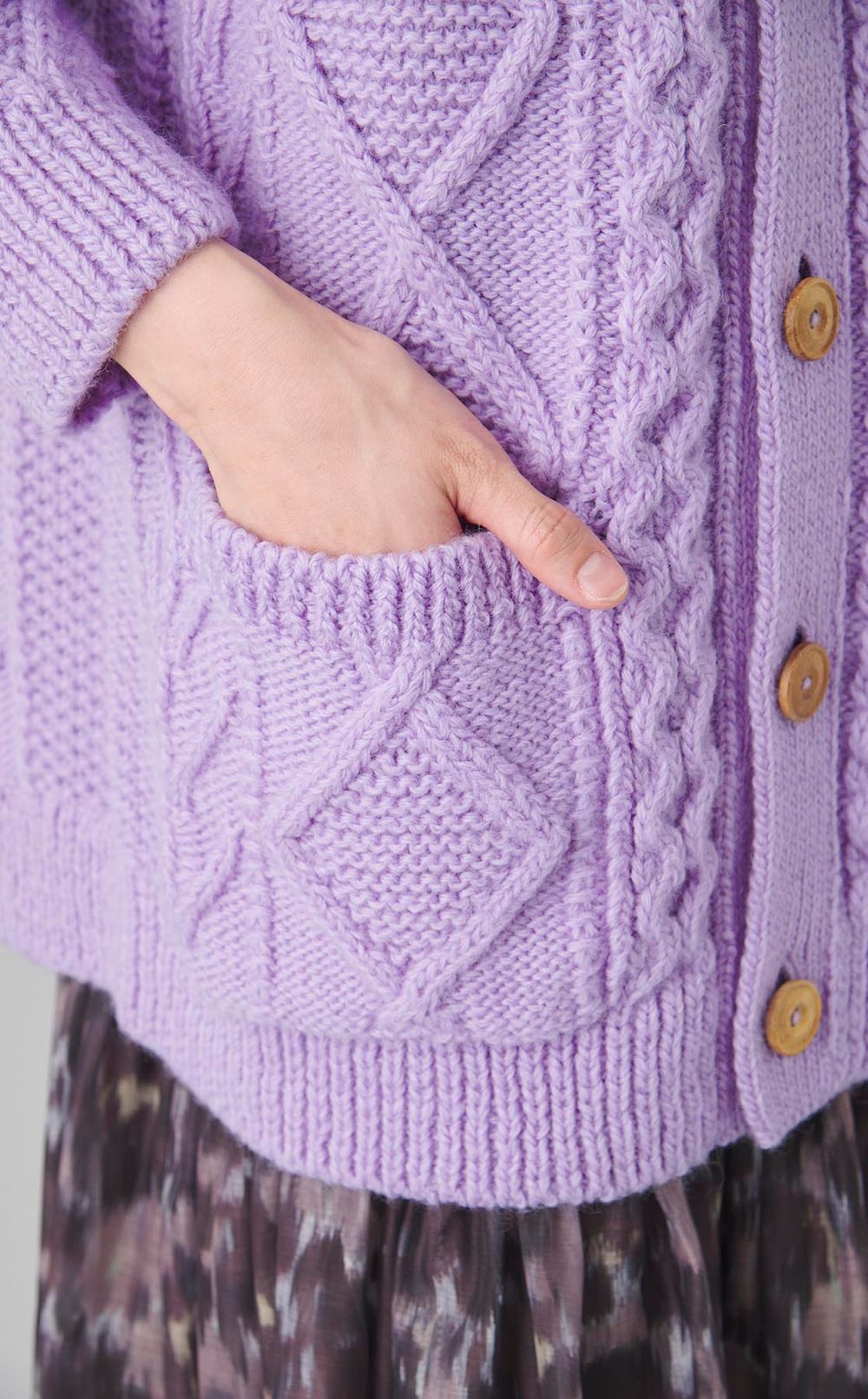 【別注】アランニットカーディガン