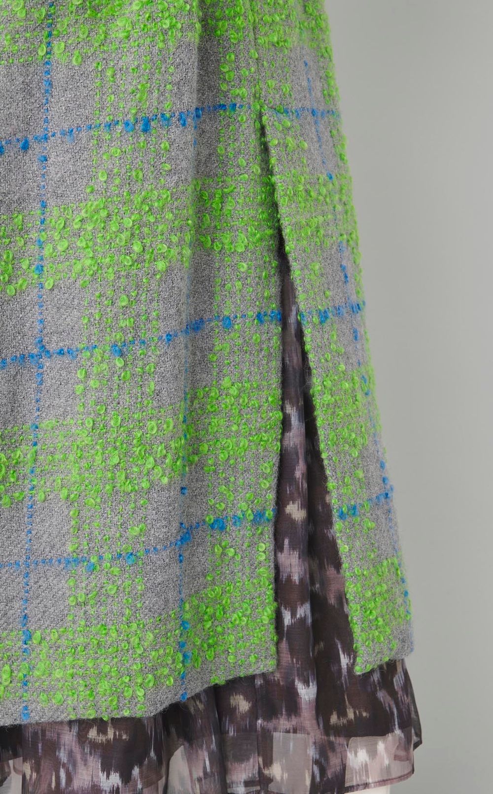 ループヘリンボーンダブルコート