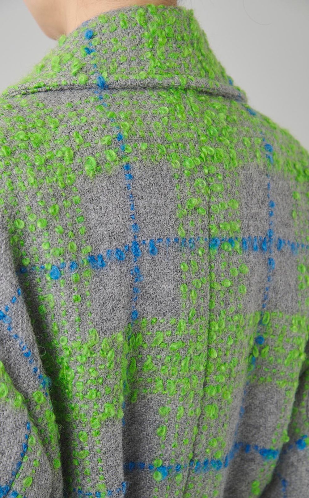 ループヘリンボーンダブルコート