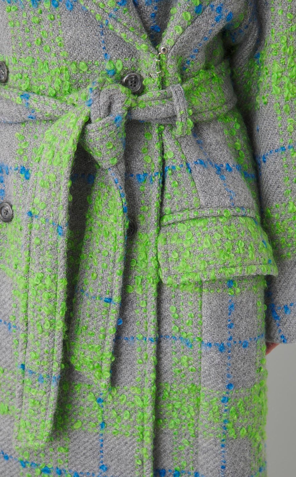 ループヘリンボーンダブルコート