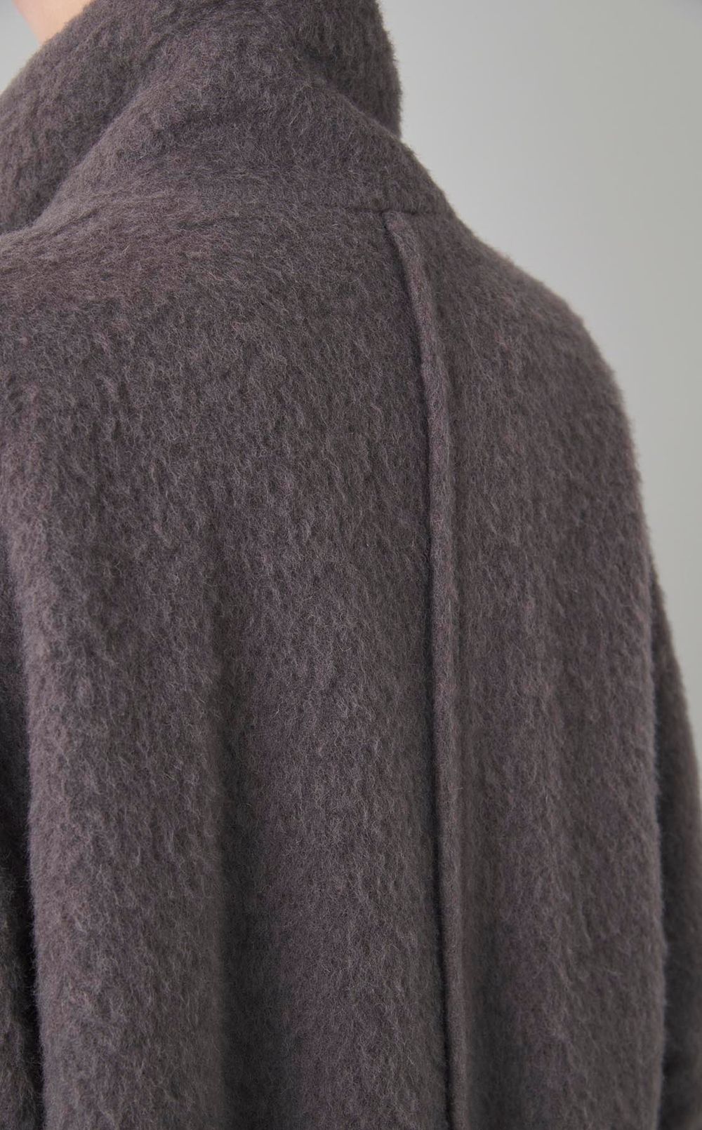 スタンドカラーショートコート