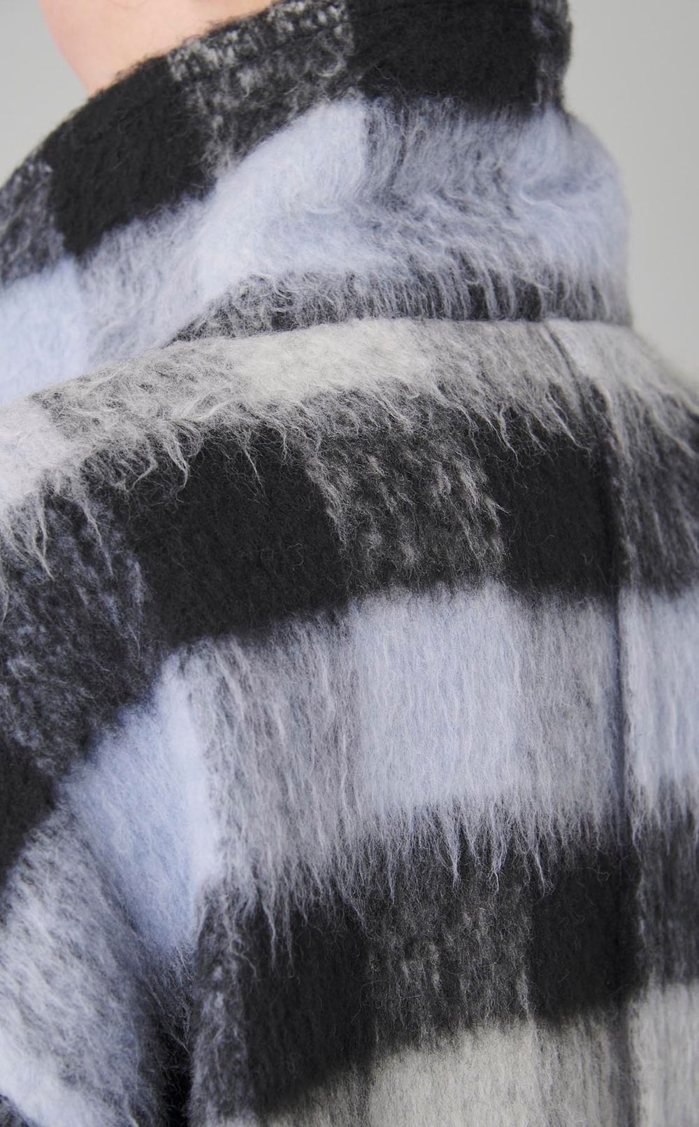 スタンドカラーショートコート