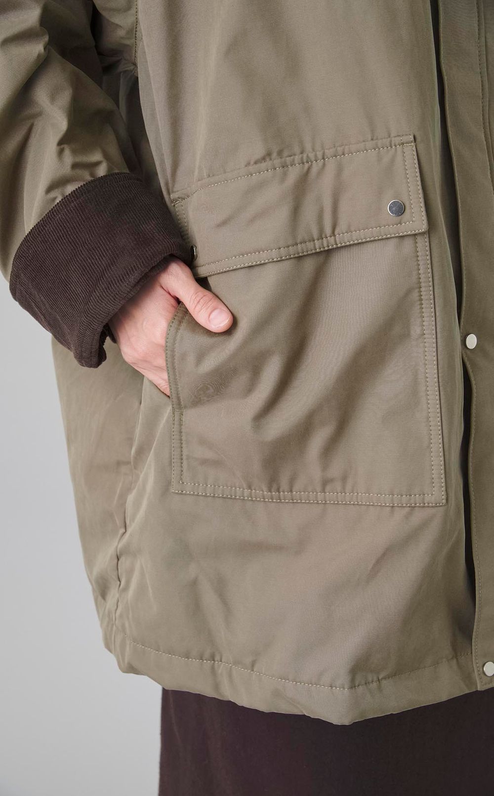 コンビネックミドルブルゾン