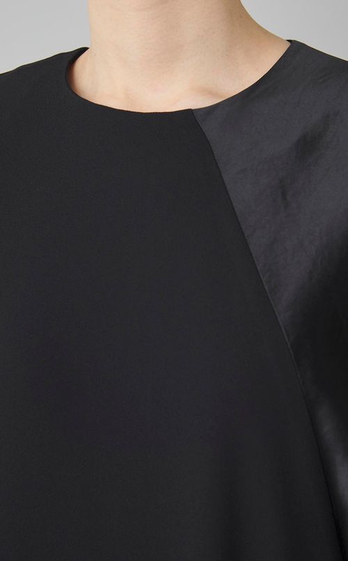 アシンメトリー切替ワンピース