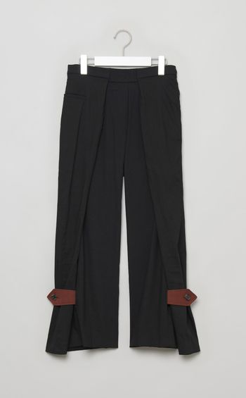 【roop】EXTRA TUCK WIDE PANTS