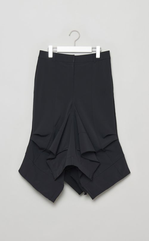 【roop】DOUBLE ATATCHES FLARE SKIRT