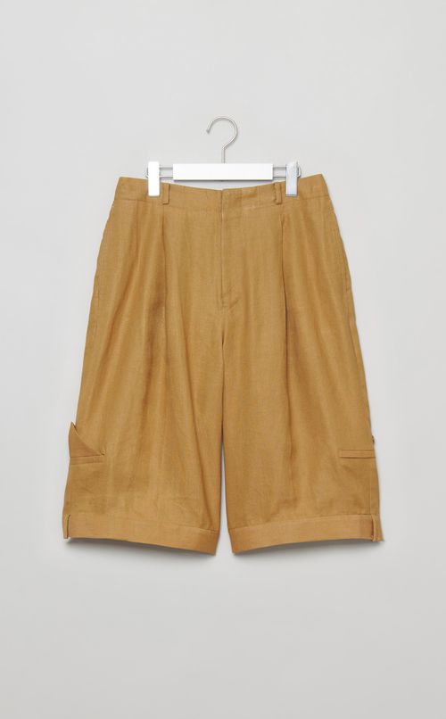 【roop】DEFORMATION CROPD PANTS