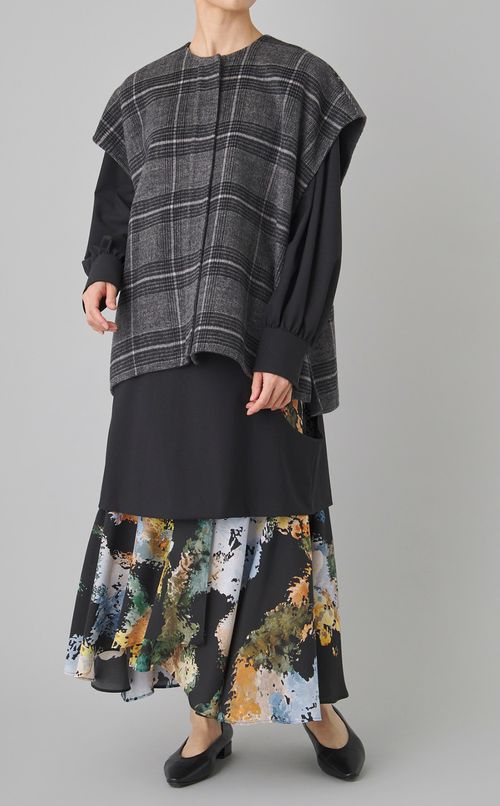 フォレストプリントロングワンピース