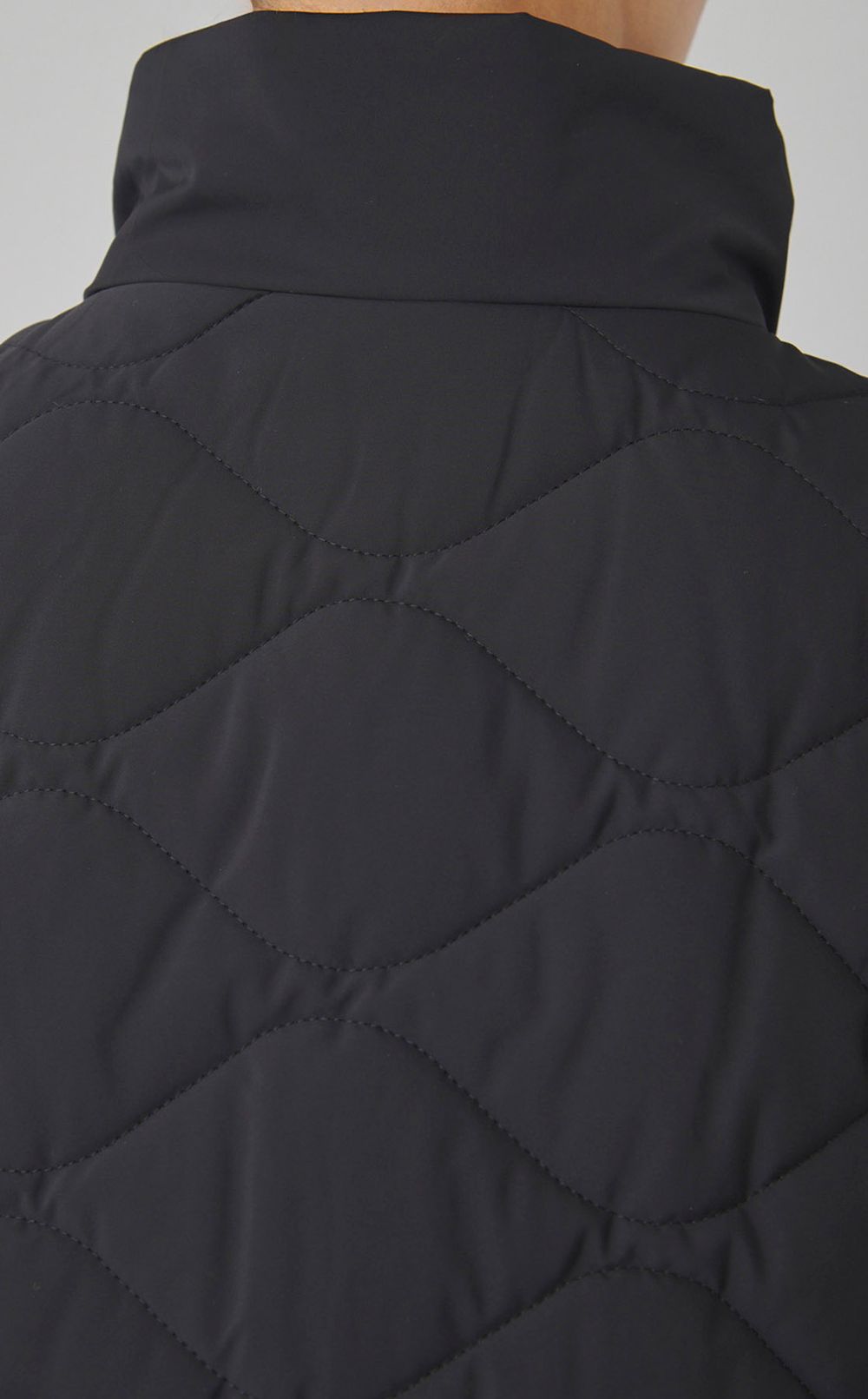 キルティングパディングベスト