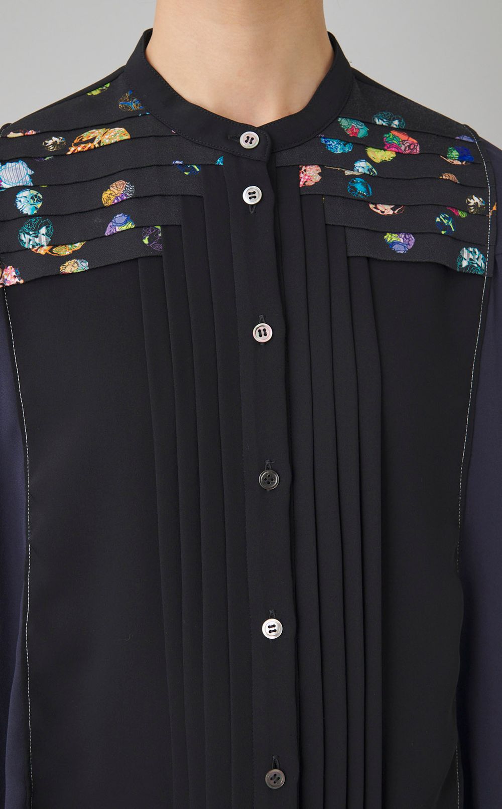 【reADdress】リメイクノーカラーシャツ