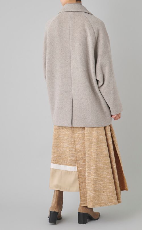 ウールジャケットコート