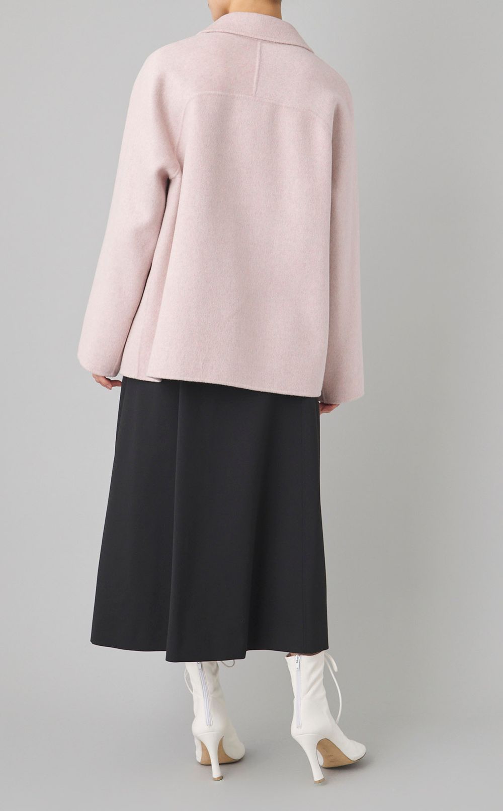 ダブルフェイスリバーショートコート