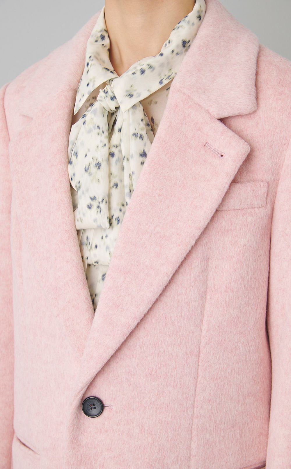 シャギーシングルジャケット