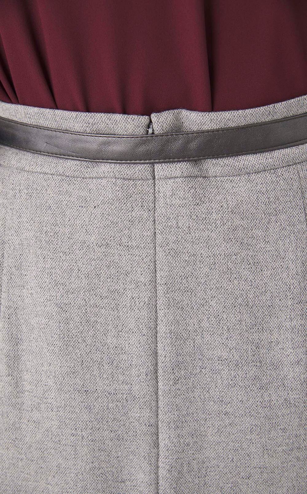 ツイードラップデザインスカート