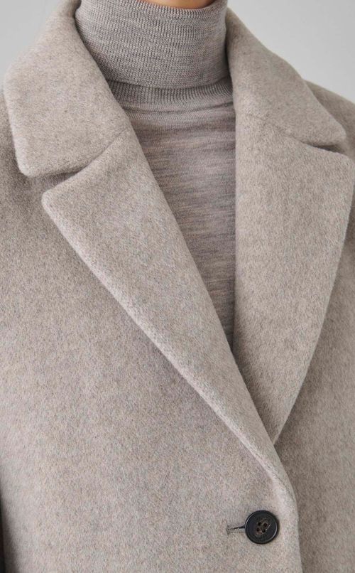 ウールジャケットコート