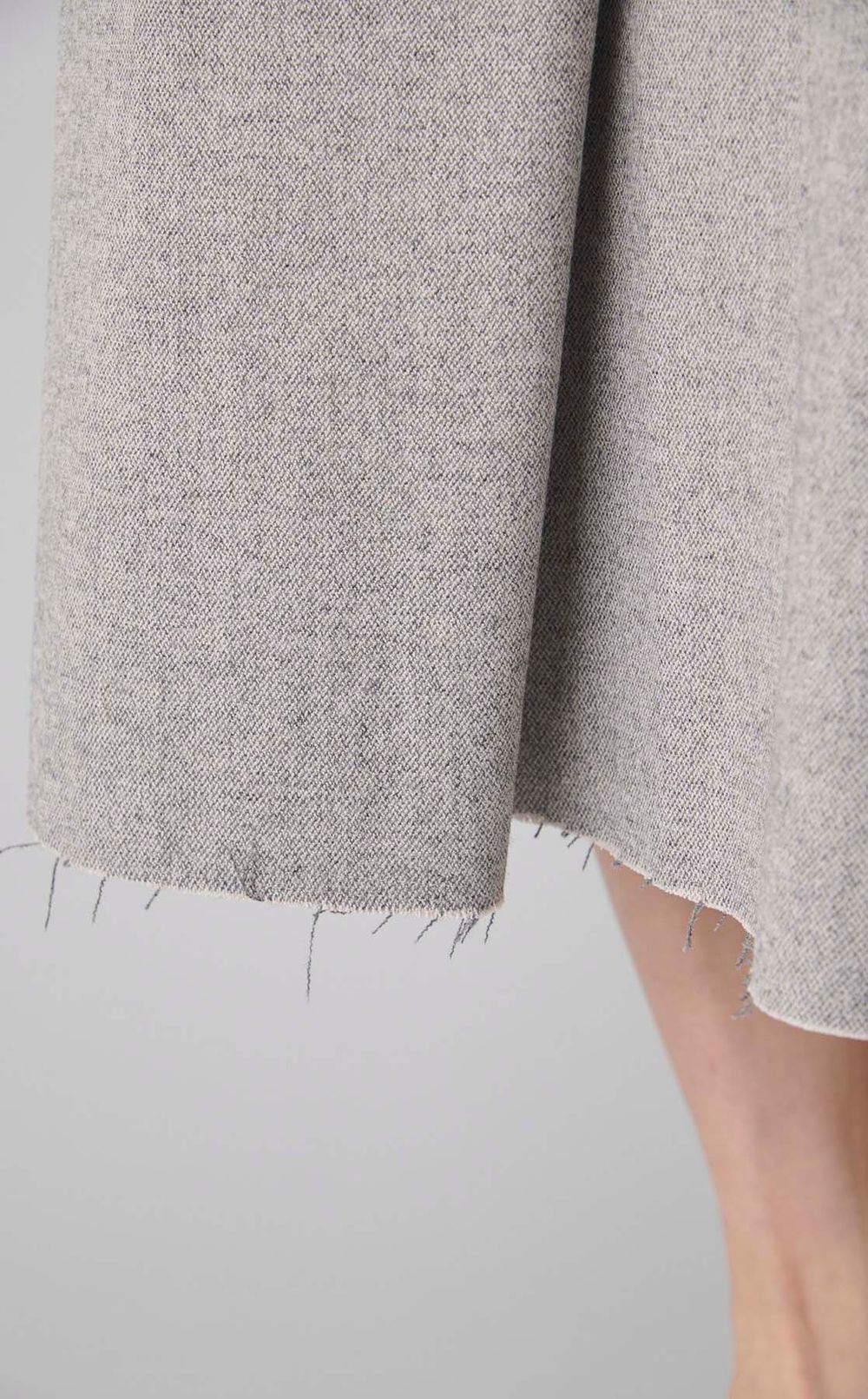 ツイードラップデザインスカート