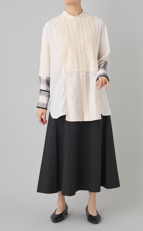 【reADdress】リメイクノーカラーシャツ