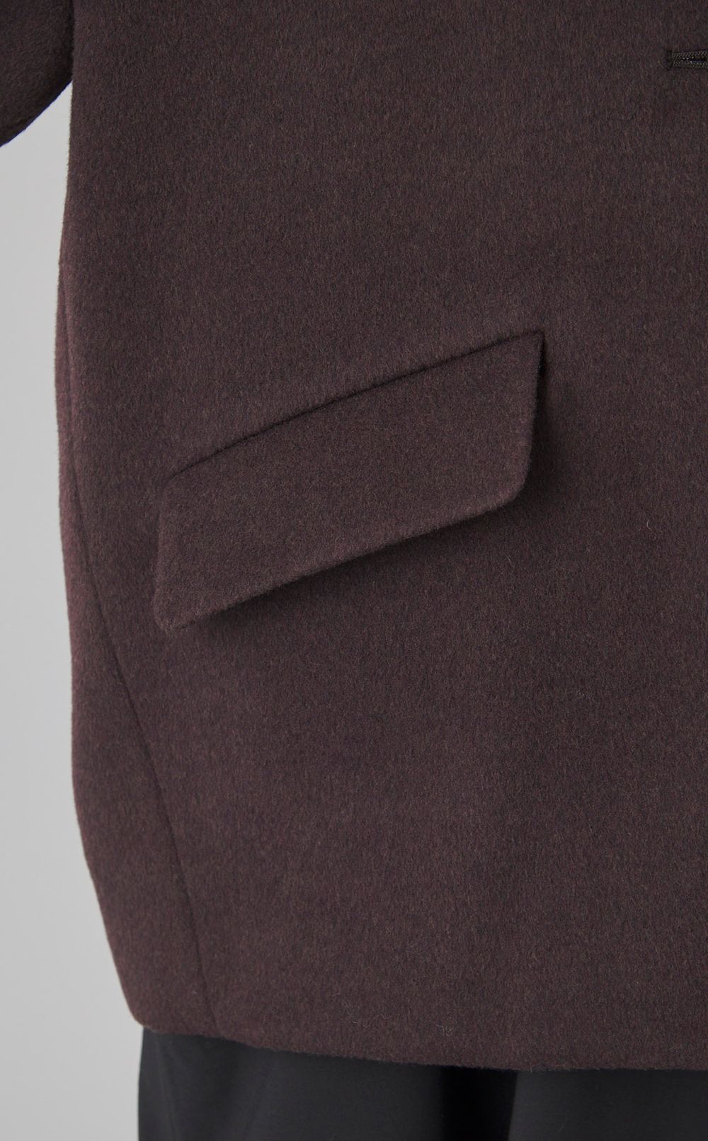 ウールジャケットコート