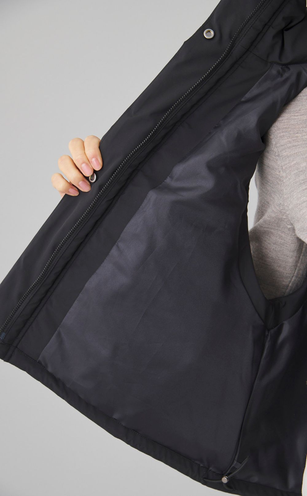 キルティングパディングベスト