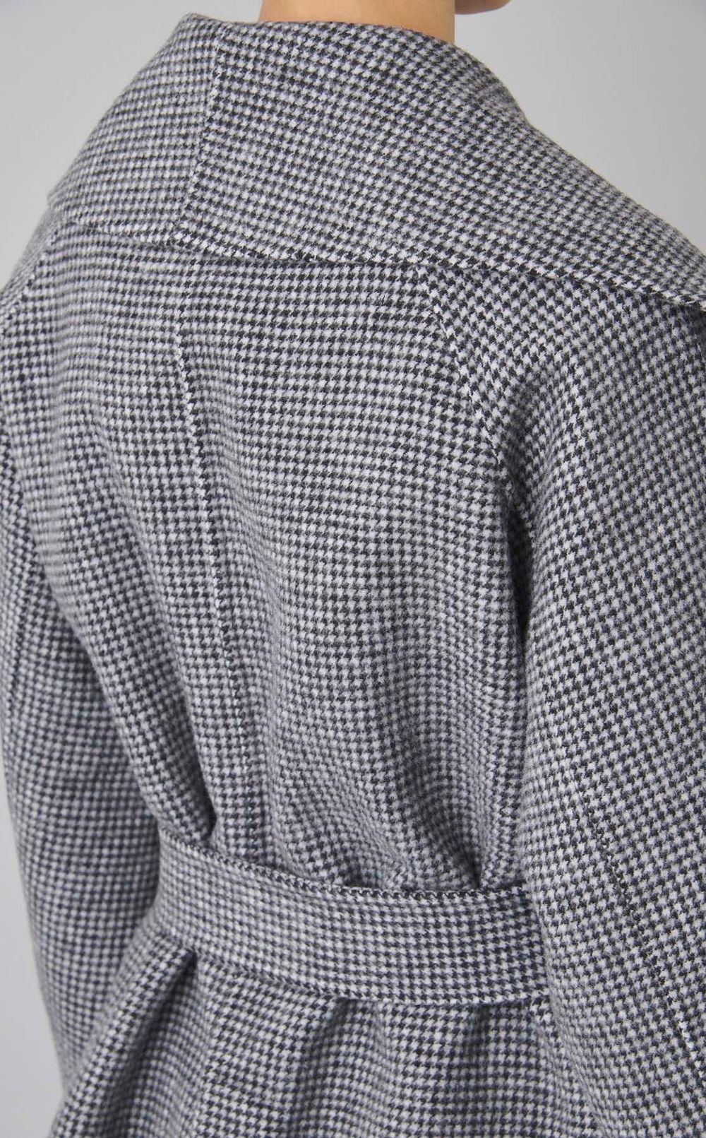 ビッグカラーミディ丈コート