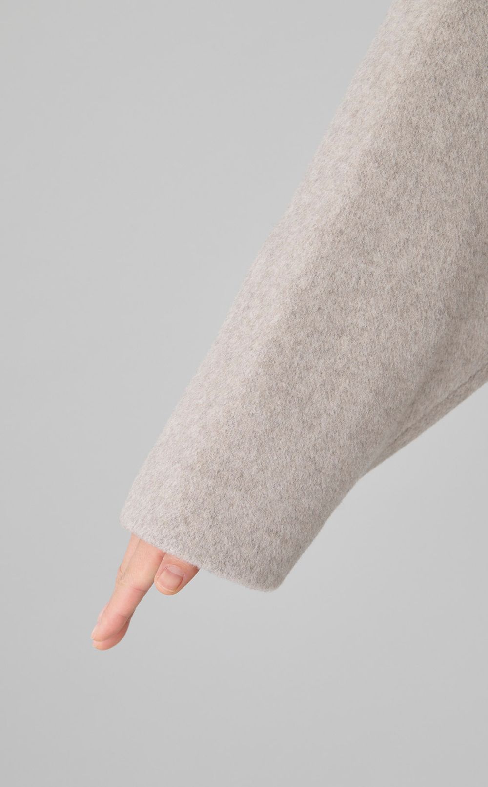 ウールジャケットコート