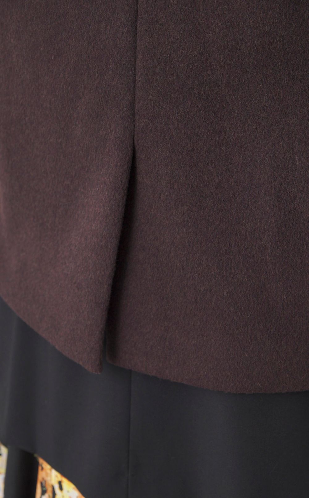 ウールジャケットコート