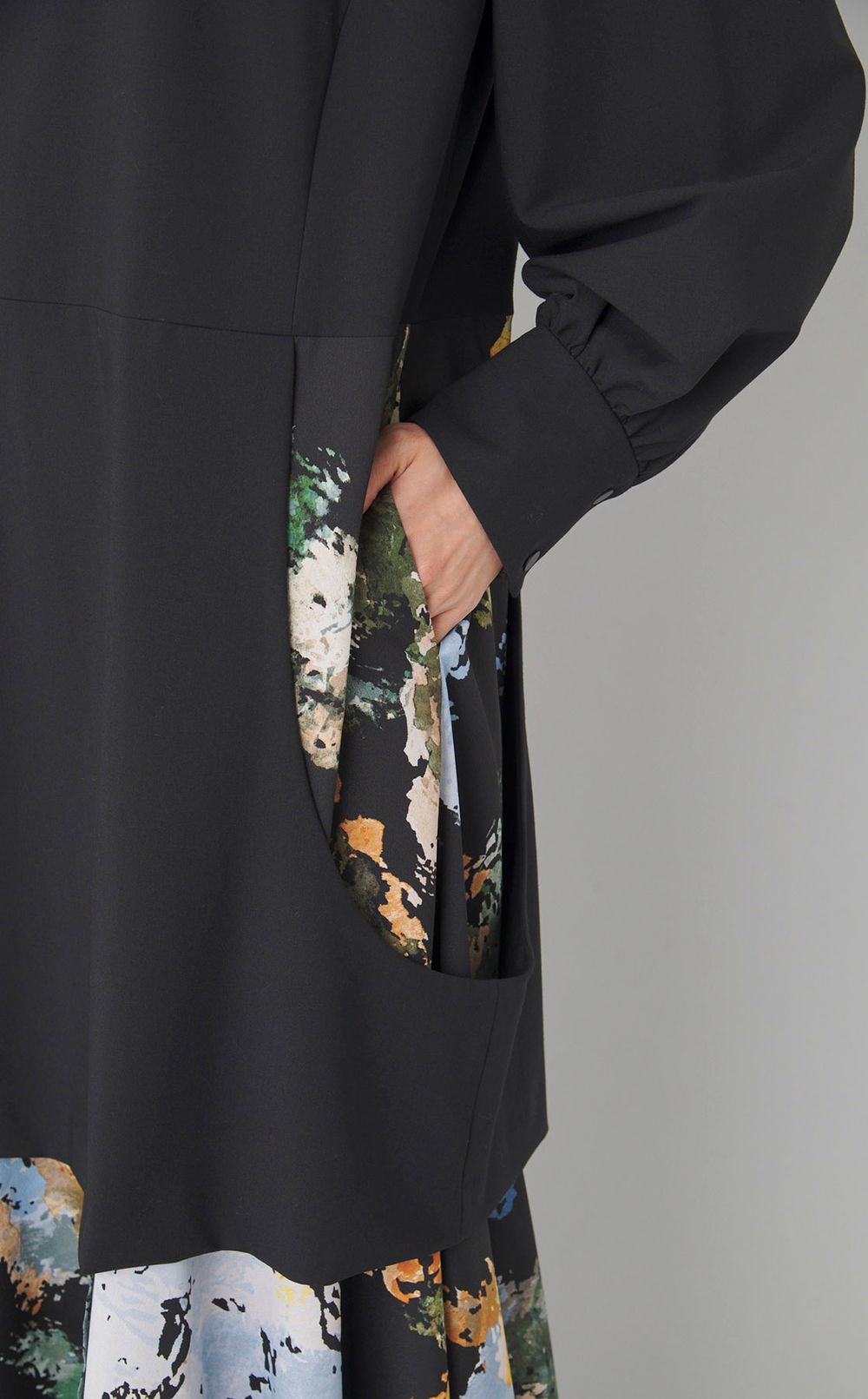 フォレストプリントロングワンピース