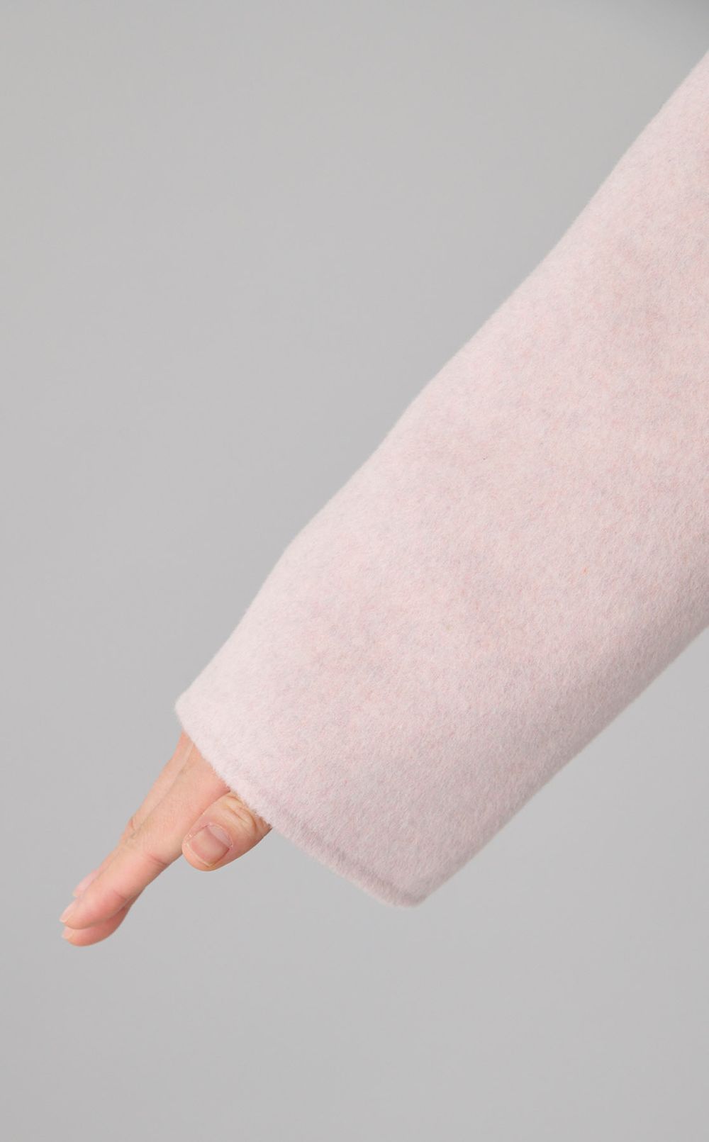 ダブルフェイスリバーショートコート