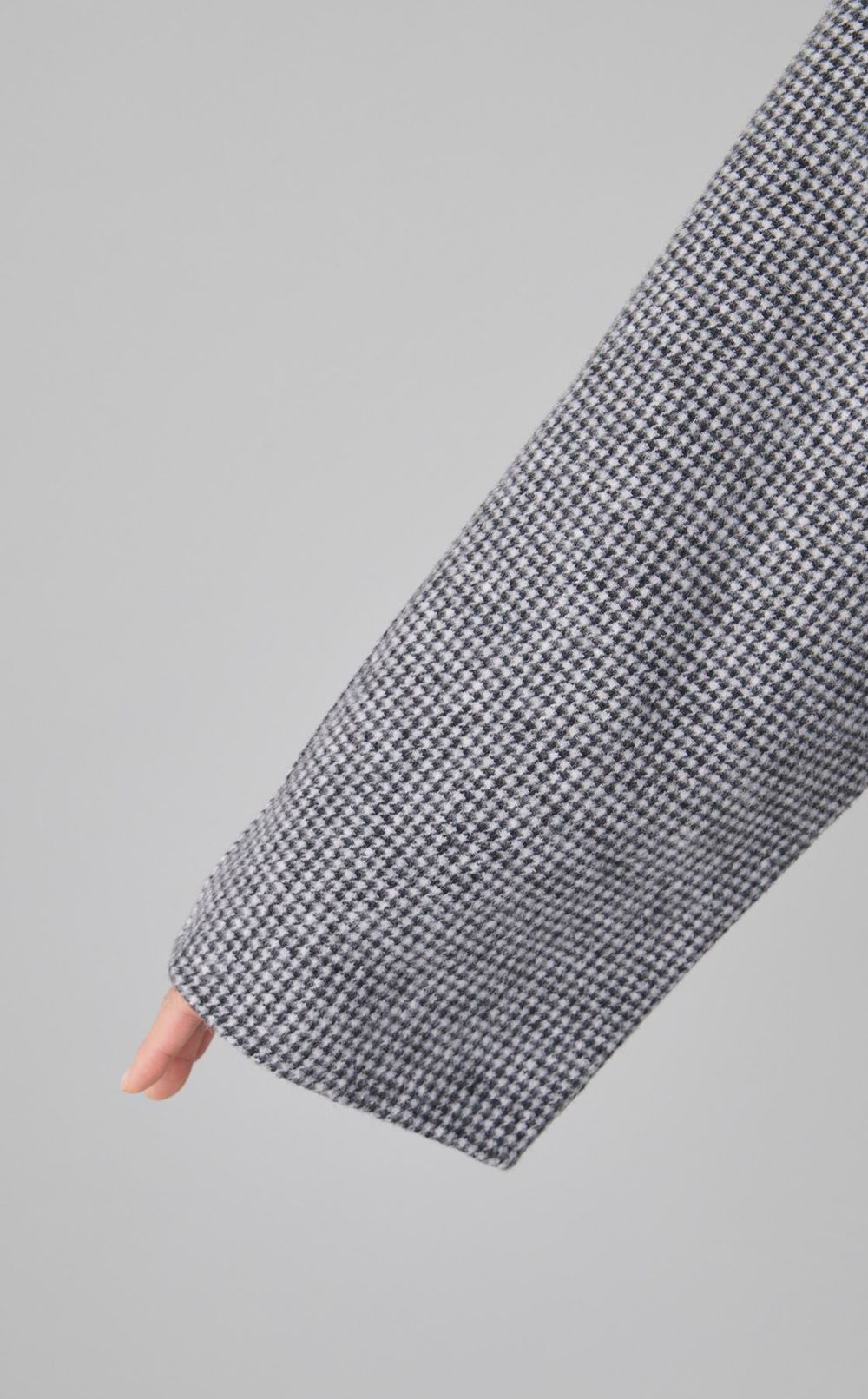 ビッグカラーミディ丈コート