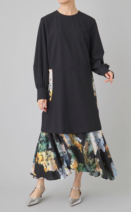 フォレストプリントロングワンピース